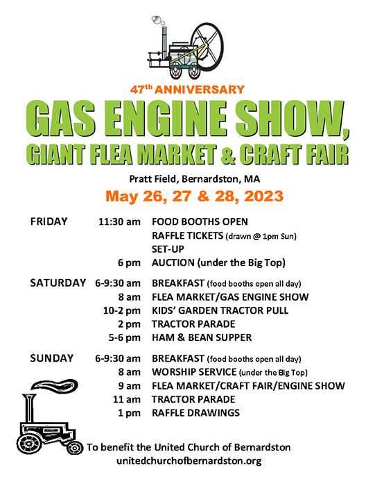 Gas Engine Science Fair Bernardston Gas Engine Show, Flea Market & Craft Fair | 98.3 FM WHAI