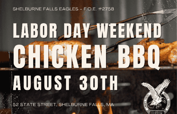 Annual Chicken BBQ at the Shelburne Falls Eagles