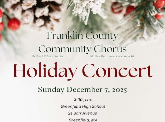 Franklin County Community Chorus Holiday Concert