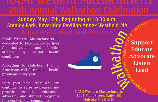 NAMI Western Massachusetts 26th Anniversary Walkathon Celebration