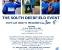 wear blue: run to remember — South Deerfield, MA