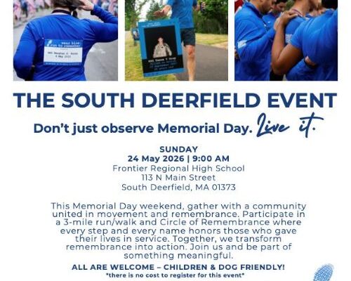 wear blue: run to remember — South Deerfield, MA